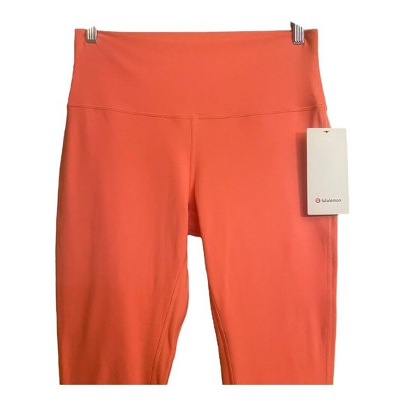 Lululemon Align HR Pant 28" Size 12 Raspberry Cream RPCR Nulu LW5CTIS Athletic - Picture 5 of 11
